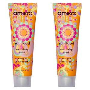 Amika Soulfood Nourishing Mask - 2 pack set (1 oz each)